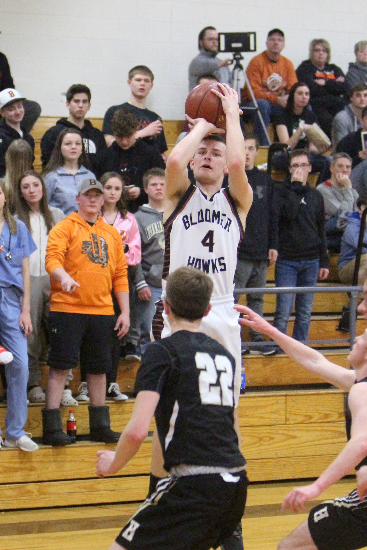 Hayward at Bloomer boys basketball 3-1-19